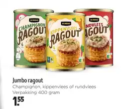 Jumbo Jumbo ragout aanbieding