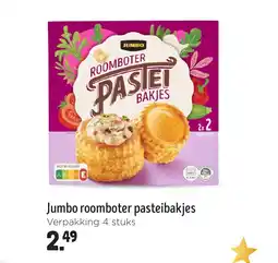 Jumbo Jumbo roomboter pasteibakjes aanbieding