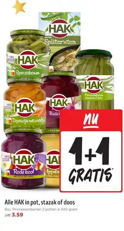 Jumbo Alle HAK in pot, stazak of doos aanbieding