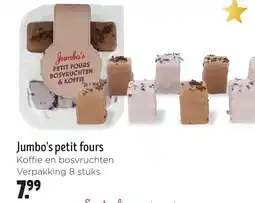 Jumbo Jumbo's petit fours aanbieding