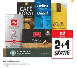 Jumbo Alle A-merk Nespresso cups aanbieding