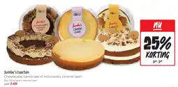 Jumbo Jumbo's taarten aanbieding