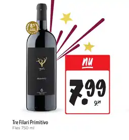Jumbo Tre Filari Primitivo aanbieding