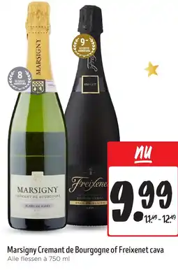 Jumbo Marsigny Cremant de Bourgogne of Freixenet cava aanbieding