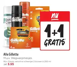 Jumbo Alle Gillette aanbieding