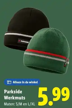 Lidl Parkside Werkmuts aanbieding