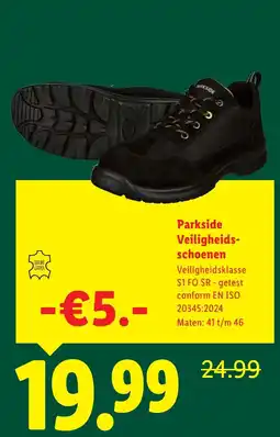 Lidl Parkside Veiligheidsschoenen aanbieding