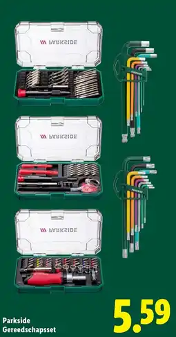 Lidl Parkside Gereedschapsset aanbieding