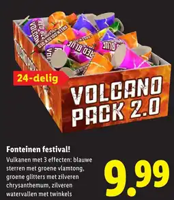 Lidl Fonteinen festival! aanbieding
