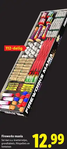 Lidl Fireworks mania aanbieding