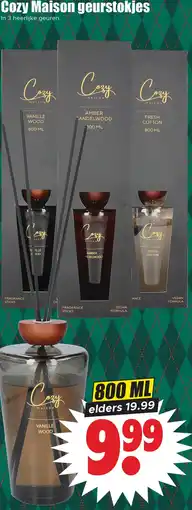 Dirk Cozy Maison geurstokjes aanbieding