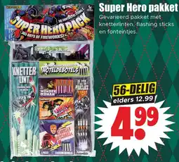 Dirk Super Hero pakket aanbieding