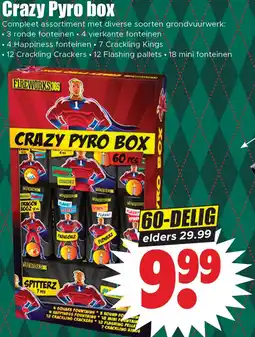 Dirk Crazy Pyro box aanbieding