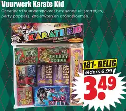 Dirk Vuurwerk Karate Kid aanbieding