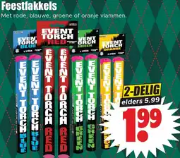 Dirk Feestfakkels aanbieding