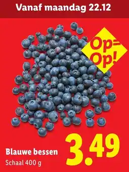 Lidl Blauwe bessen aanbieding