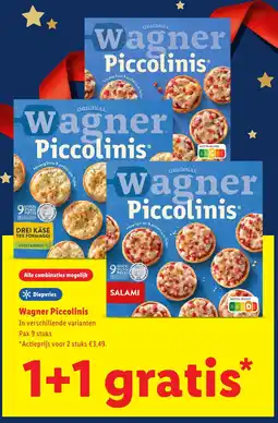 Lidl Wagner Piccolinis aanbieding