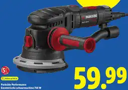 Lidl Parkside Performance Excentrische schuurmachine 750 W aanbieding