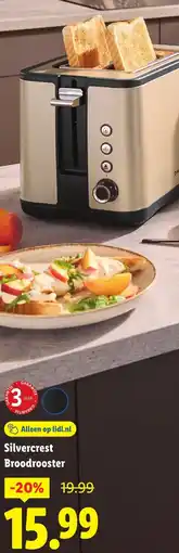 Lidl Silvercrest Broodrooster aanbieding