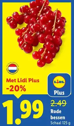 Lidl Rode bessen aanbieding