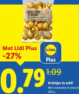 Lidl Krieltjes in schil aanbieding