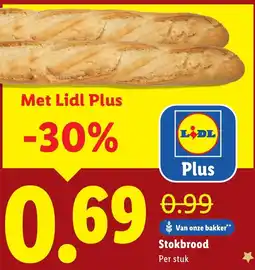 Lidl Stokbrood aanbieding