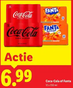 Lidl Coca-Cola of Fanta aanbieding