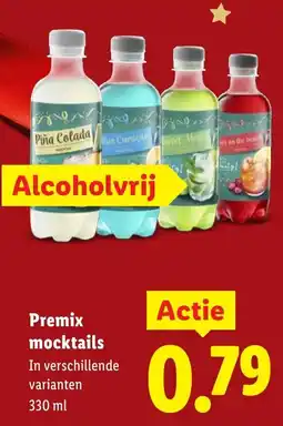 Lidl Premix mocktails aanbieding