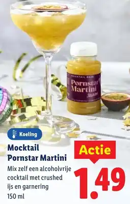 Lidl Mocktail Pornstar Martini aanbieding