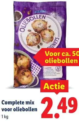 Lidl Complete mix voor oliebollen aanbieding