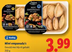 Lidl Mini empanada's aanbieding
