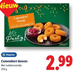 Lidl Camembert donuts aanbieding