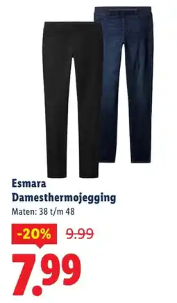 Lidl Esmara Damesthermojegging aanbieding