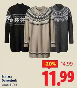 Lidl Esmara Damesjurk aanbieding
