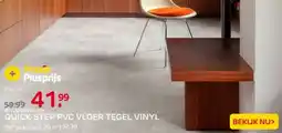 Praxis Quick-step pvc vloer tegel vinyl aanbieding