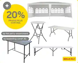 Praxis Party-assortiment aanbieding
