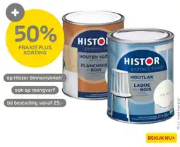 Praxis Op Histor binnenlakken aanbieding