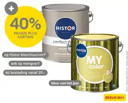 Praxis Op Histor kleurmuurverf aanbieding