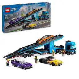 Intertoys LEGO City transportvoertuig met sportauto's 60408 aanbieding