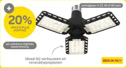 Praxis Ledvance Highbay ledverlichting aanbieding