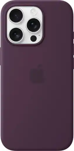 Coolblue Apple iPhone 16 Pro Back Cover met MagSafe Pruimenpaars aanbieding