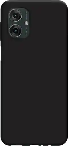 Coolblue Just in Case Soft Design Motorola Moto G55 Back Cover Zwart aanbieding