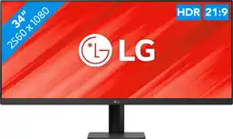 Coolblue LG UltraWide 34U511A-B aanbieding