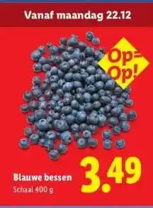 Lidl Blauwe bessen aanbieding