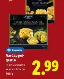 Lidl Aardappel- gratin aanbieding