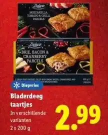 Lidl Bladerdeeg taartjes aanbieding