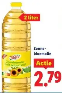 Lidl Zonne- bloemolie aanbieding