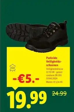 Lidl Parkside Veiligheids- schoenen aanbieding