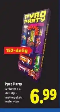 Lidl Pyro Party Set bevat o.a. aanbieding