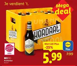 Lidl Krat Kordaat aanbieding